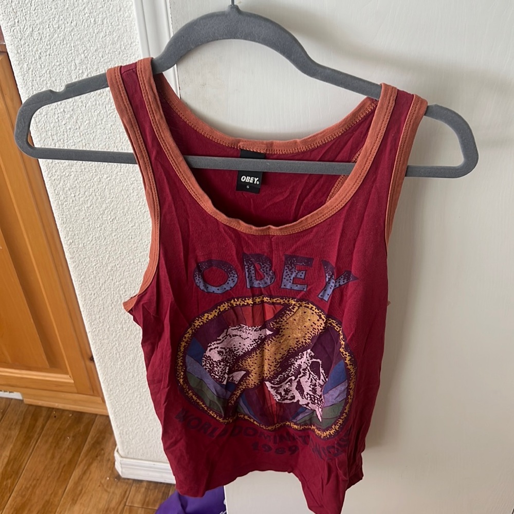 Obey tank top